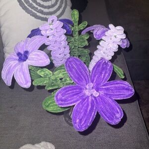 pipe cleaner flower bouquet